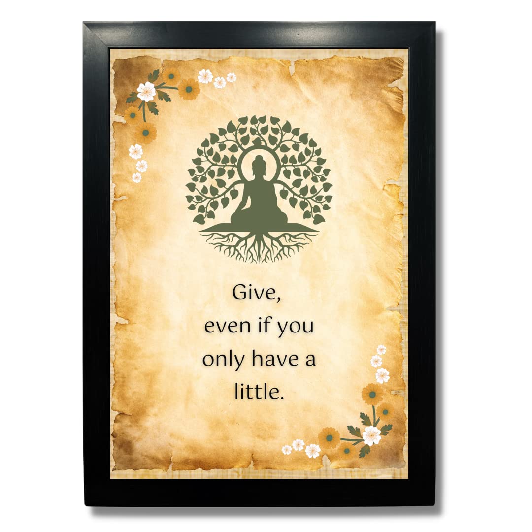Buddha Posters for Home Decor - Framed Quotes and Artwork