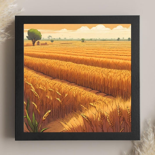 Vintage Travel Wall Art - Cities and Places in India Posters - Decorative Frames for Wall Decoration