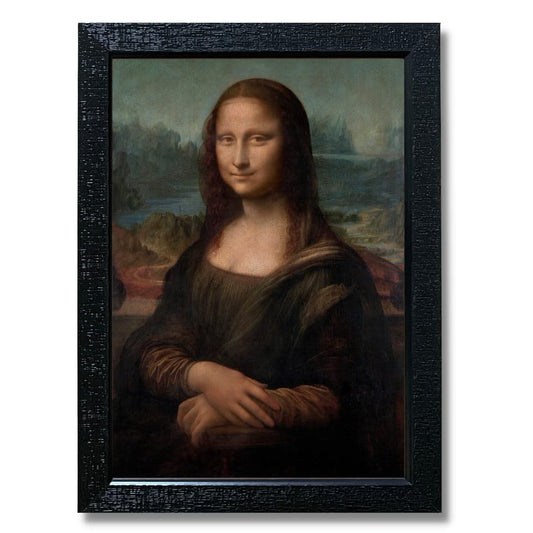 Kagaz Kala - Da Vinci Paintings Wall Art Picture Modern Motivational Posters Vintage Artwork For Bedroom Living Room Decor Poetry Gifts Framed