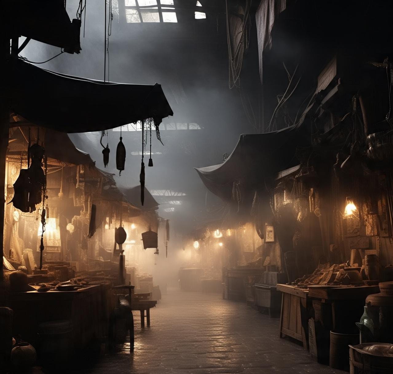 The Ghost Market: A Mysterious Place of Shadows and Secrets