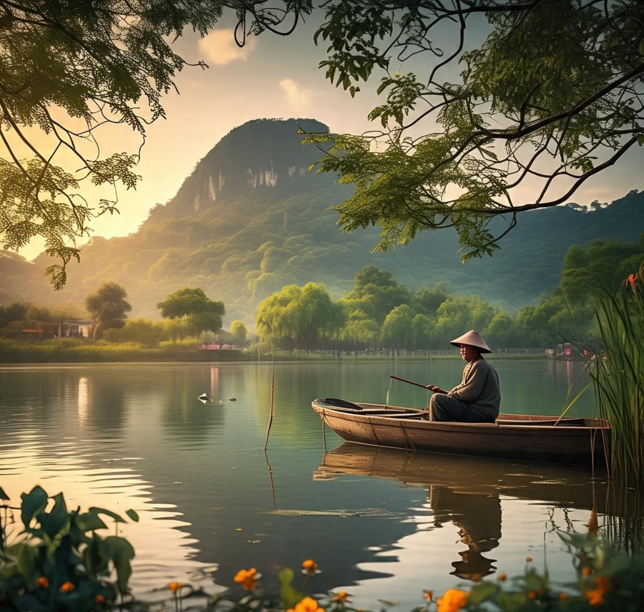 The Undying Fisherman: A Magical Tale from Dongting Lake