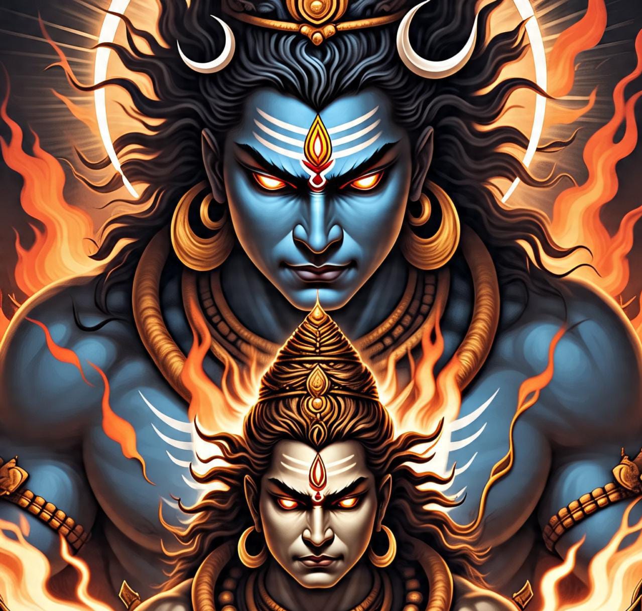 Brahma’s Fifth Head and Shiva’s Wrath – A Forgotten Tale of Ego and Wisdom
