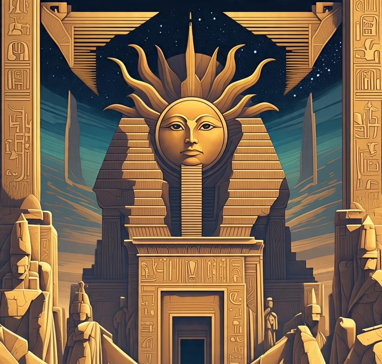 Famous Egyptian Tale:The Forgotten Sun God Atum’s Final Prophecy