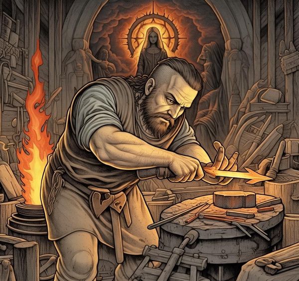 The Blacksmith Who Forged a Blade for Hel