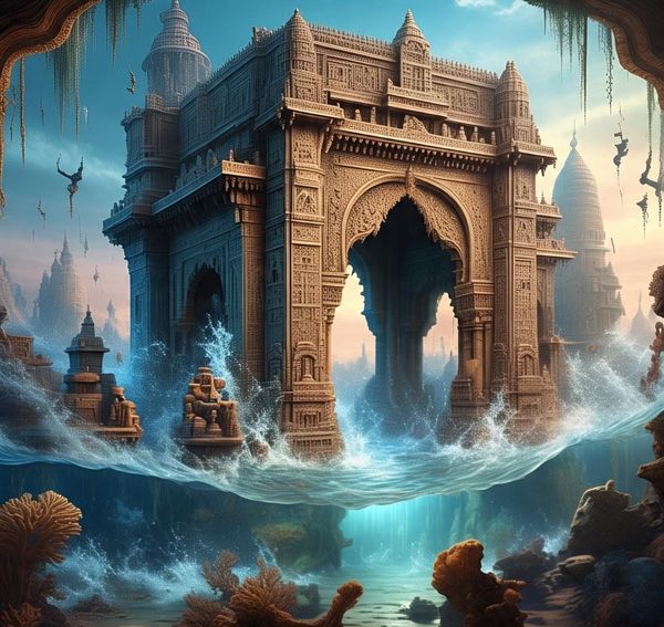 A Magical Tale of Hindu Mythology: The Vanishing of Dwarka – The City That Sank into the Sea