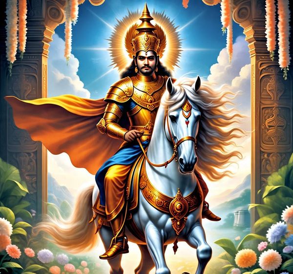 From Hindu Mythology: Arjuna’s Visit to Swarga – The Journey to the Heavens