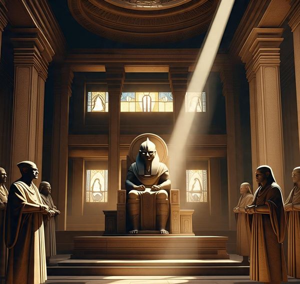 From Egyptian Mythology: The Trial of Set: Justice for Osiris