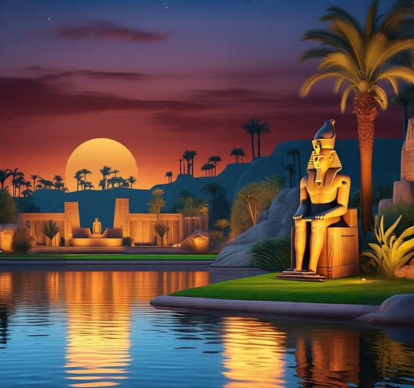 Magical Tale of Egypt: The Sacred Lake of the Moon God Khonsu