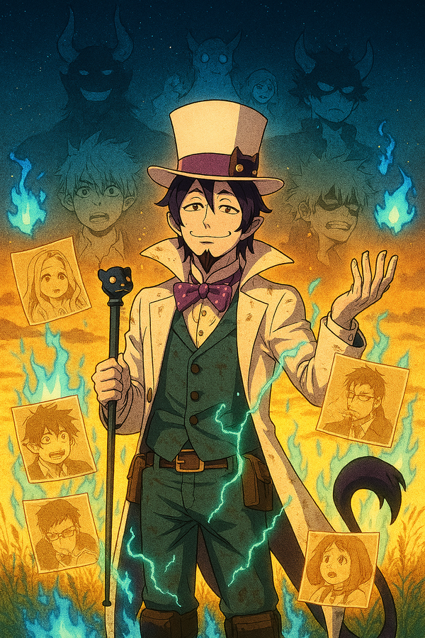 11 Quotes by Mephisto Pheles That Show His Mischief, Wisdom, and Strategy in Blue Exorcist