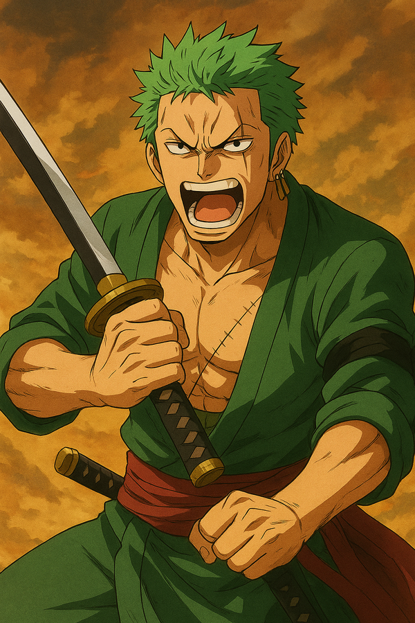 Zoro the Untamed Beast: One Piece’s Fearless Warrior
